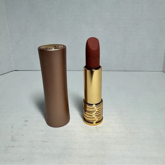 New Lancôme L'Absolu Rouge Intimatte Lipstick in Unspoken Feelings Nude Brown - Picture 2 of 8